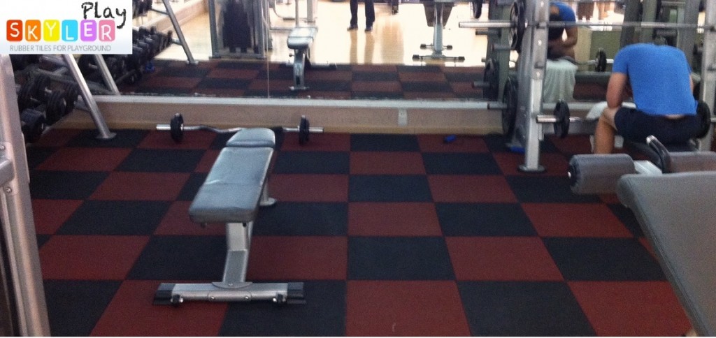 Sàn Cao Su SBR - Màu Đen   ADong - Rubber.