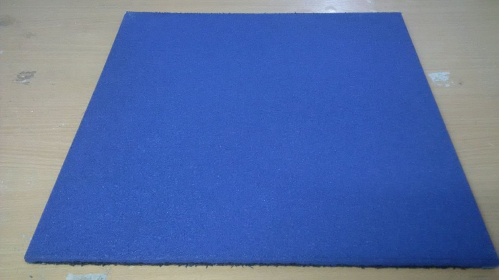 Sàn Cao Su SBR - Màu Xanh ADong - Rubber.