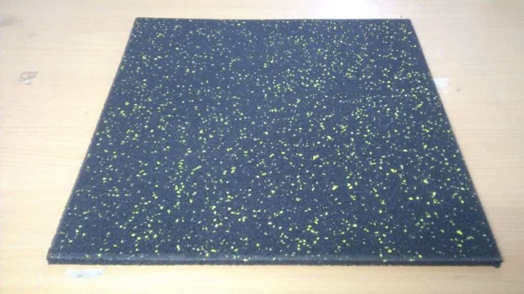 Sàn Cao Su SBR - Đen Vàng   ADong - Rubber.