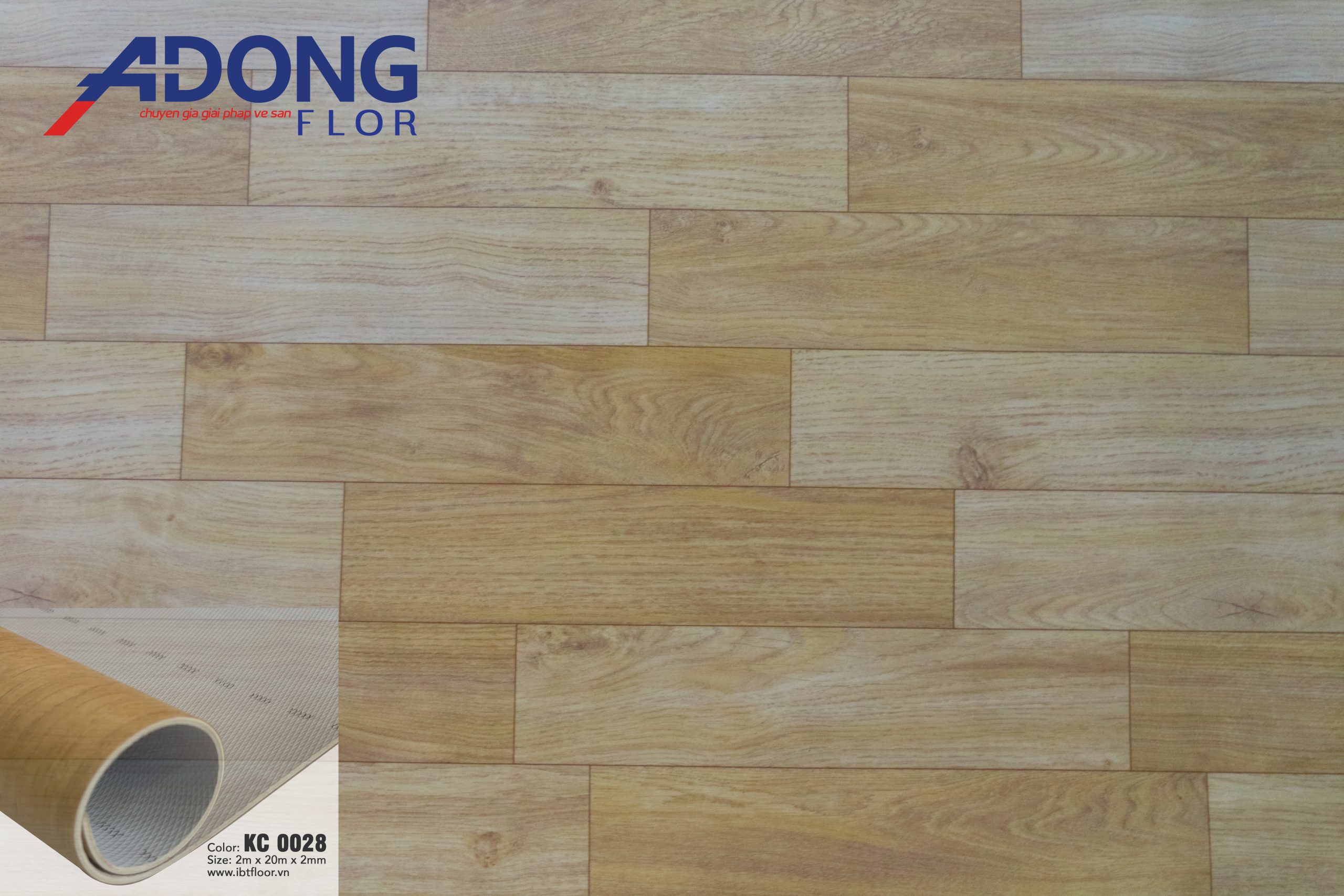 Sàn Vinyl Giả Gỗ 0028