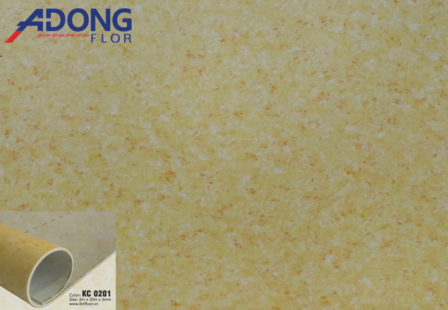 Sàn Vinyl Cuộn Vân Đá 0201