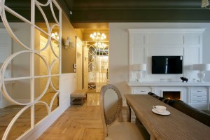 Nội Thất Ấm Cúng Cùng Sàn Nhựa Vân Gỗ