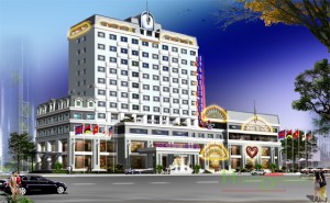 Sàn Nhựa Giả Gỗ Tại Khách Sạn Hòa Bình Minh