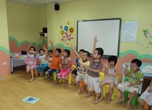 Sàn Nhựa Giả Gỗ Sử Dụng Tại PopoDoo -Trung Tâm Anh Ngữ Cho Trẻ Em