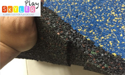 Sàn Cao Su Dạng Tấm Dày 45mm