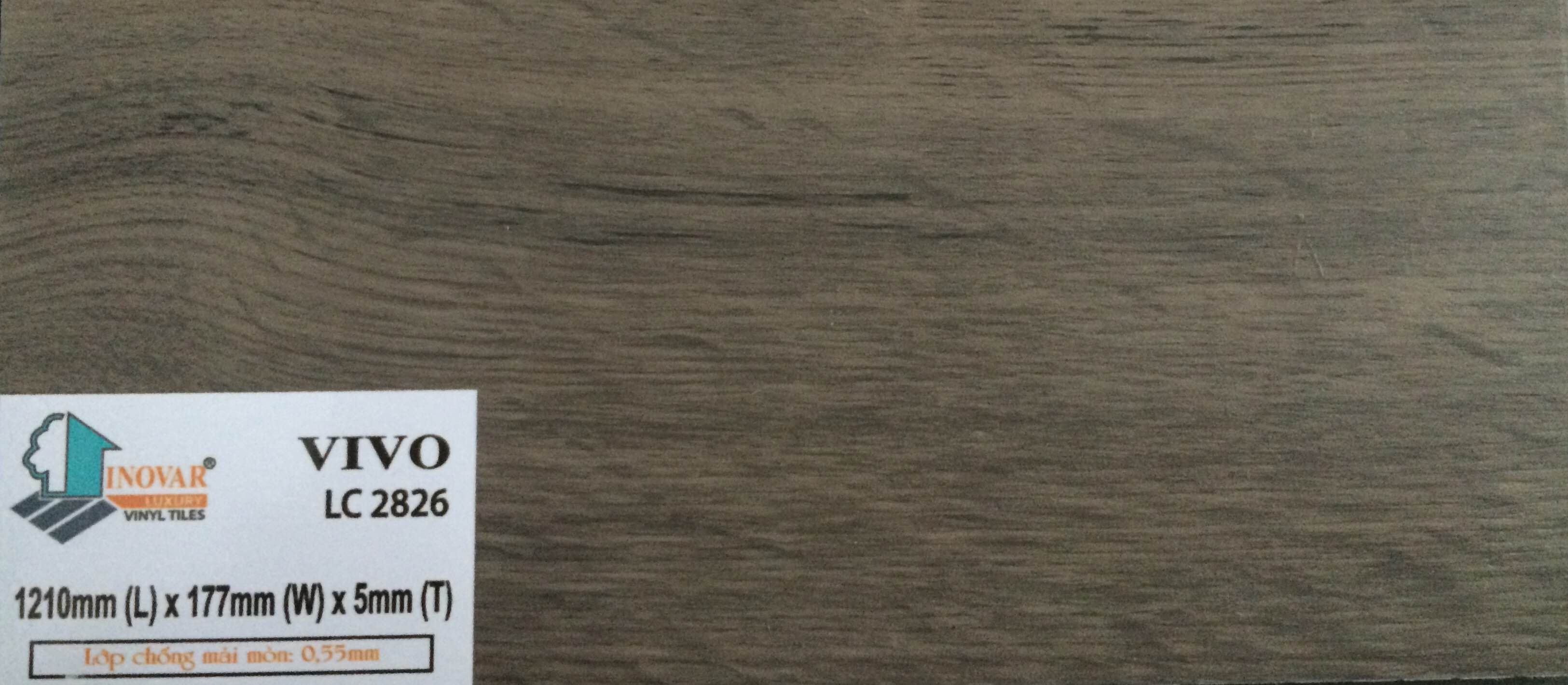 Sàn Nhựa Inovar Vân Gỗ LC 2826