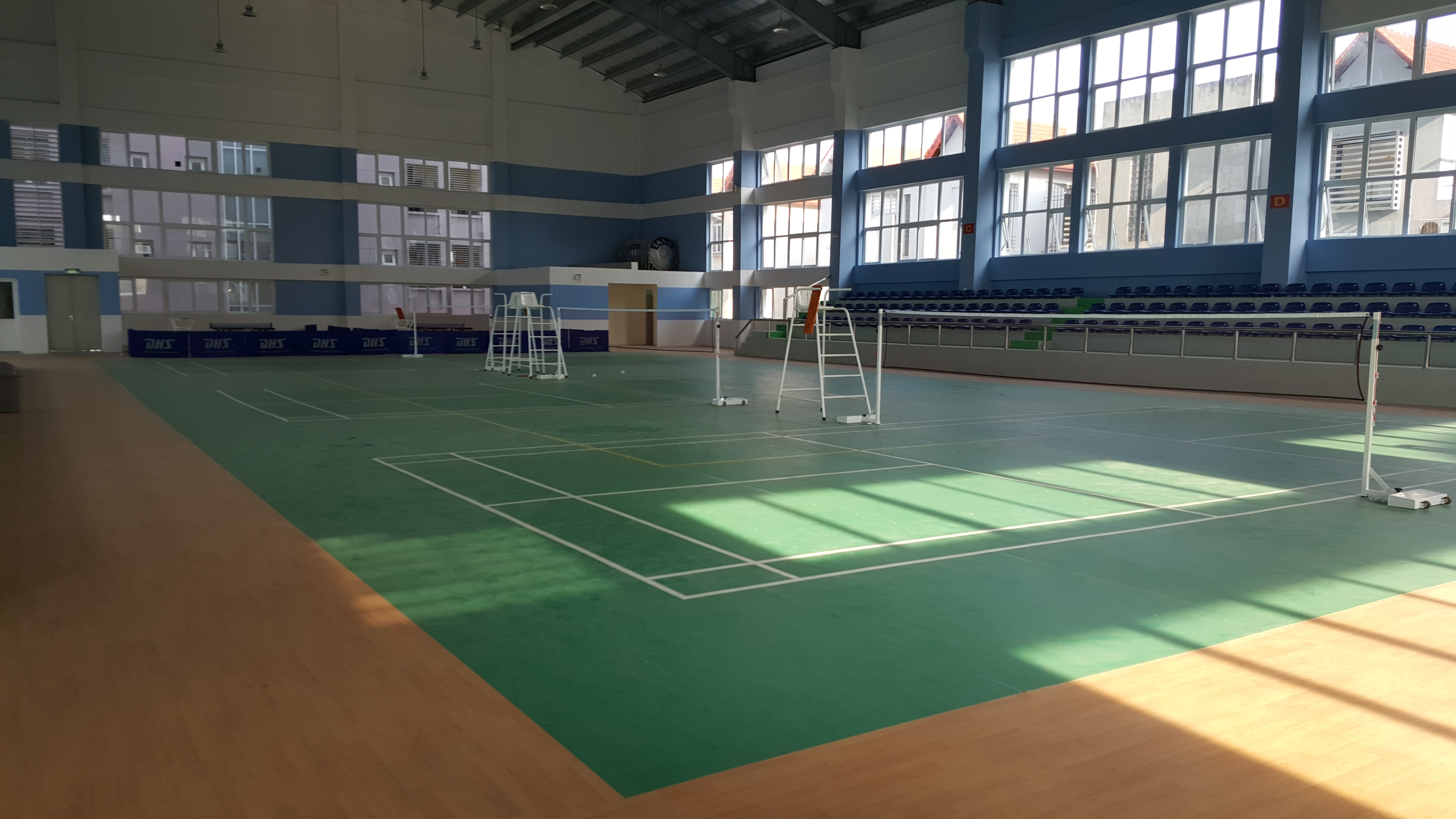 Á Đông Floors - Sàn Vinyl Thể Thao Trong Nhà Đa Năng Bệnh viện Quân Y 354 Hà Nội.