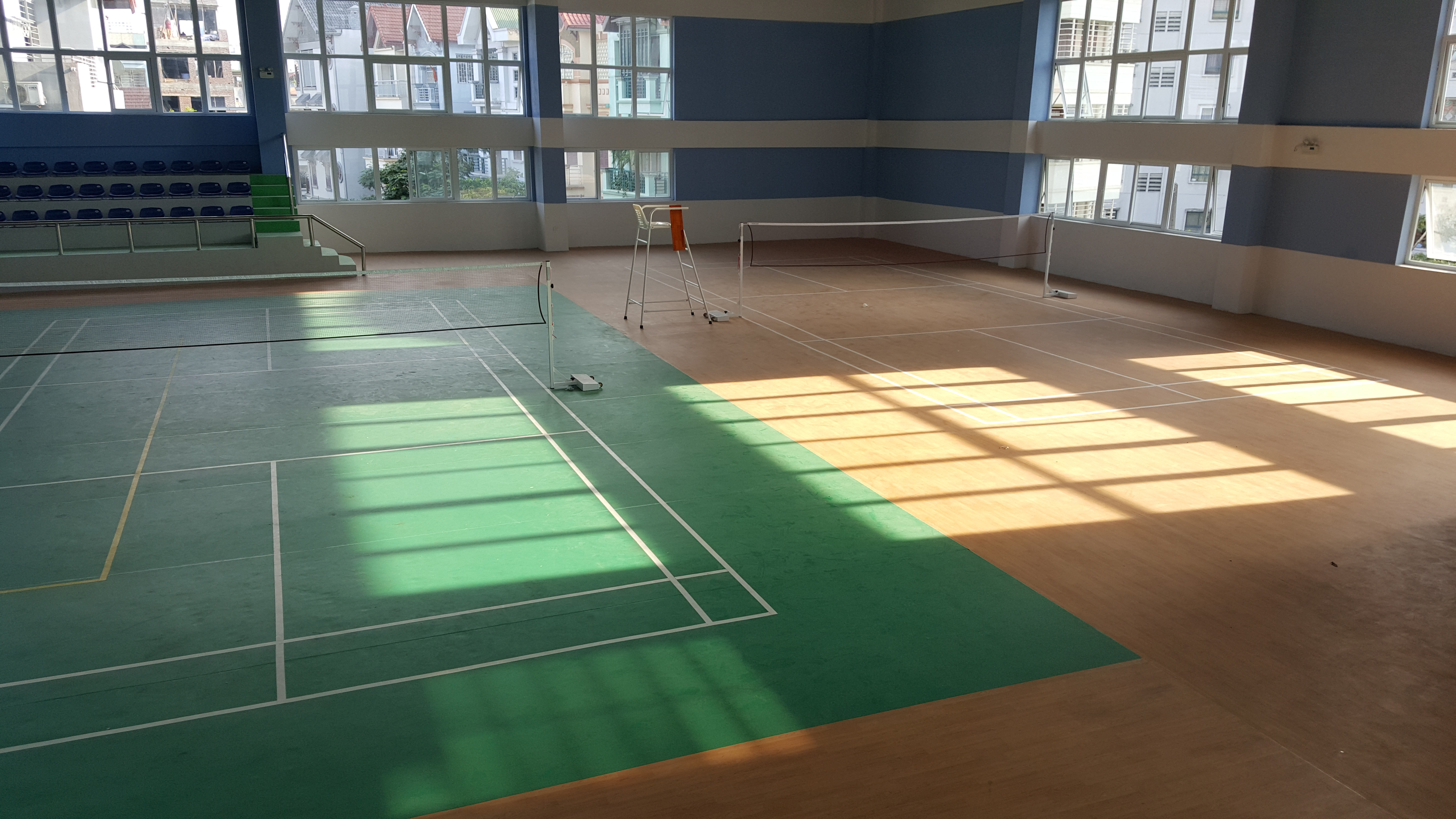 Á Đông Floors - Sàn Vinyl Thể Thao Trong Nhà Đa Năng Bệnh viện Quân Y 354 Hà Nội.