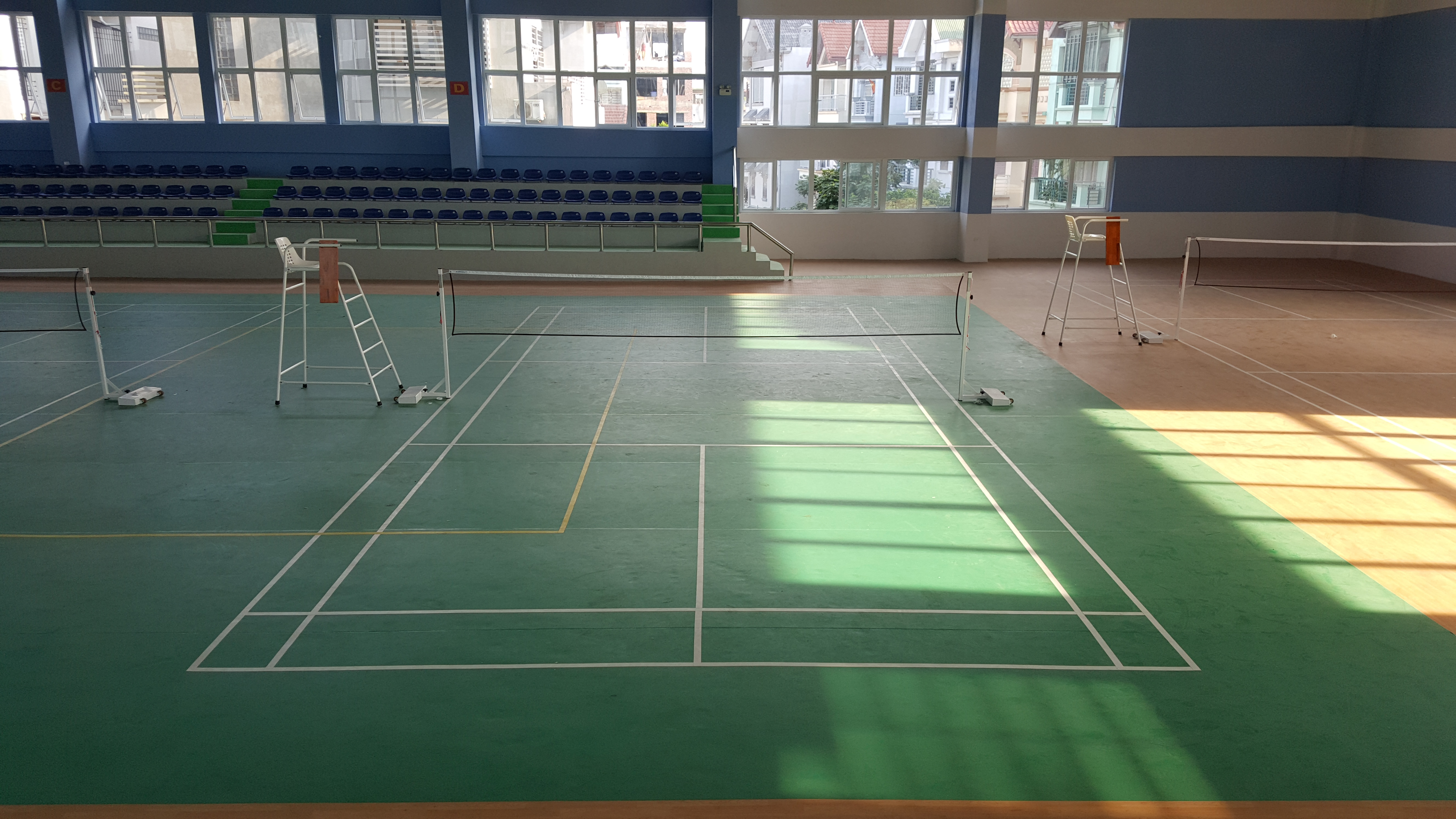 Á Đông Floors - Sàn Vinyl Thể Thao Trong Nhà Đa Năng Bệnh viện Quân Y 354 Hà Nội.