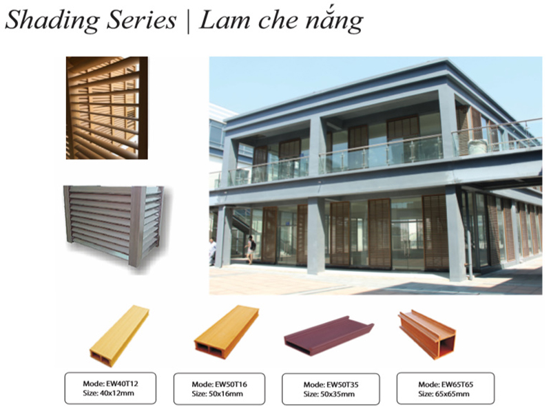 Á Đông Floor Lam Gỗ Nhựa EW65T65 .