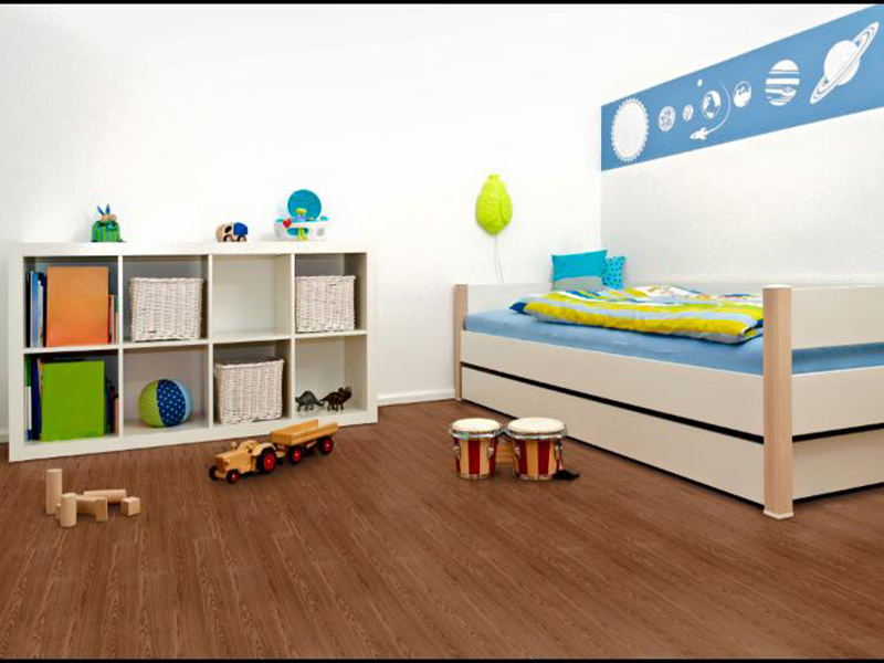 Sàn Nhựa Galaxy Vân Gỗ Dán Keo 3mm MSN 4012.