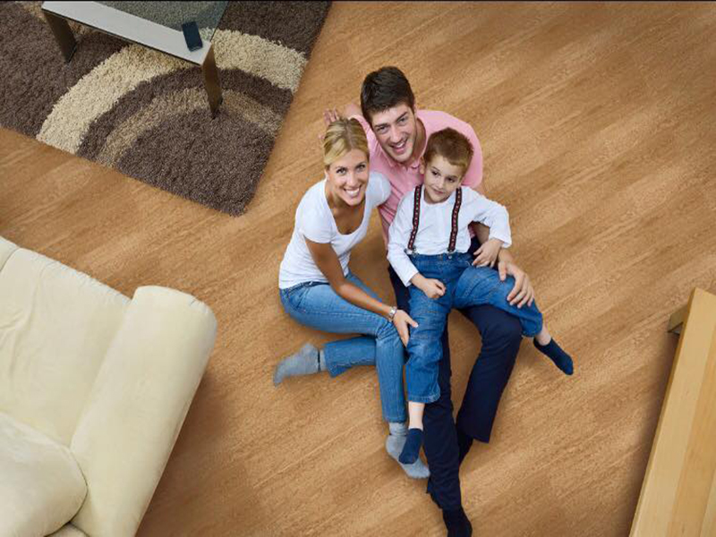 Sàn Nhựa Galaxy Vân Gỗ Dán Keo 3mm RV 6010.