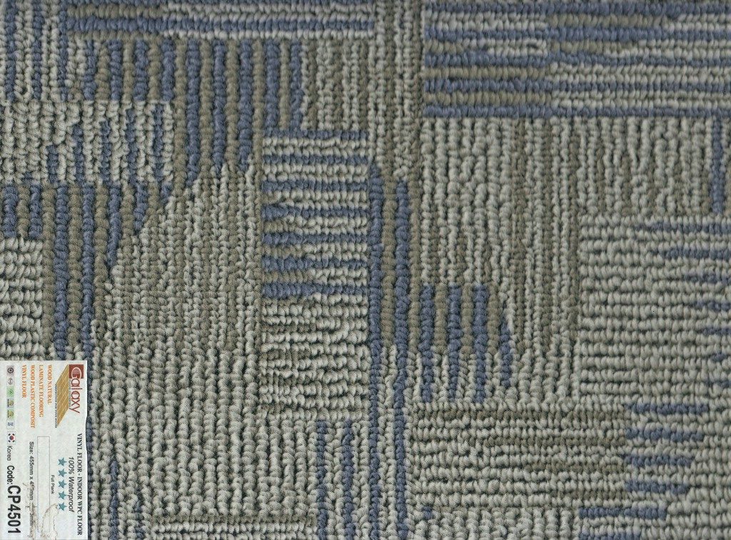 Sàn Nhựa Galaxy Vân Thảm CP 4501