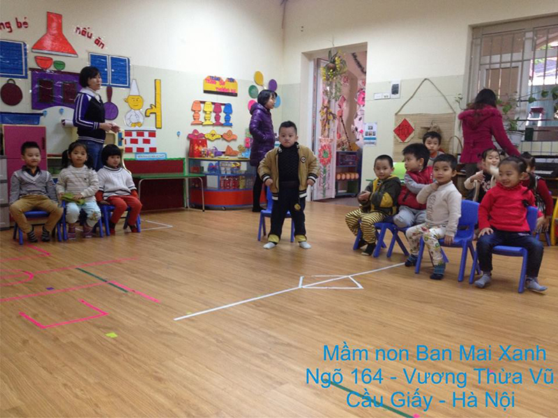 Sàn Vinyl Cho Trường Mầm Non .