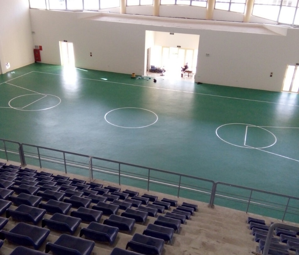 Thi Công San Vinyl The Thao Đa Năng .