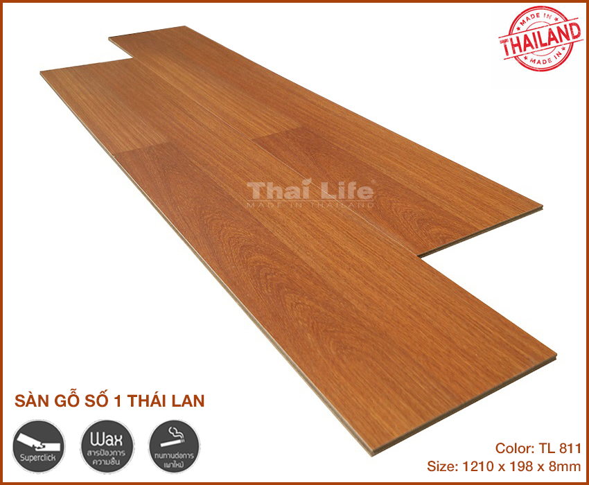 Sàn Gỗ Công Nghiệp ThaiLife TL 811