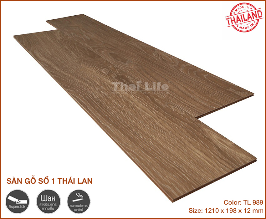 Sàn Gỗ Công Nghiệp Thailife TL989